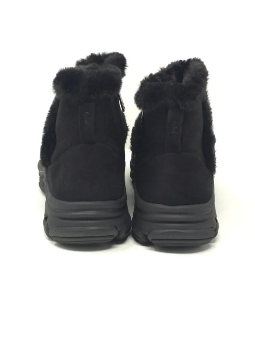 Ryka Boots Devotion Max Black Winter Zip Short Size 8W